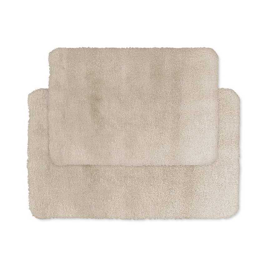 Villa Luxe Pure Bath 2 Piece Faux Fur Bath Rug Set, 20 x 32 and 17 x 24 - Image 3