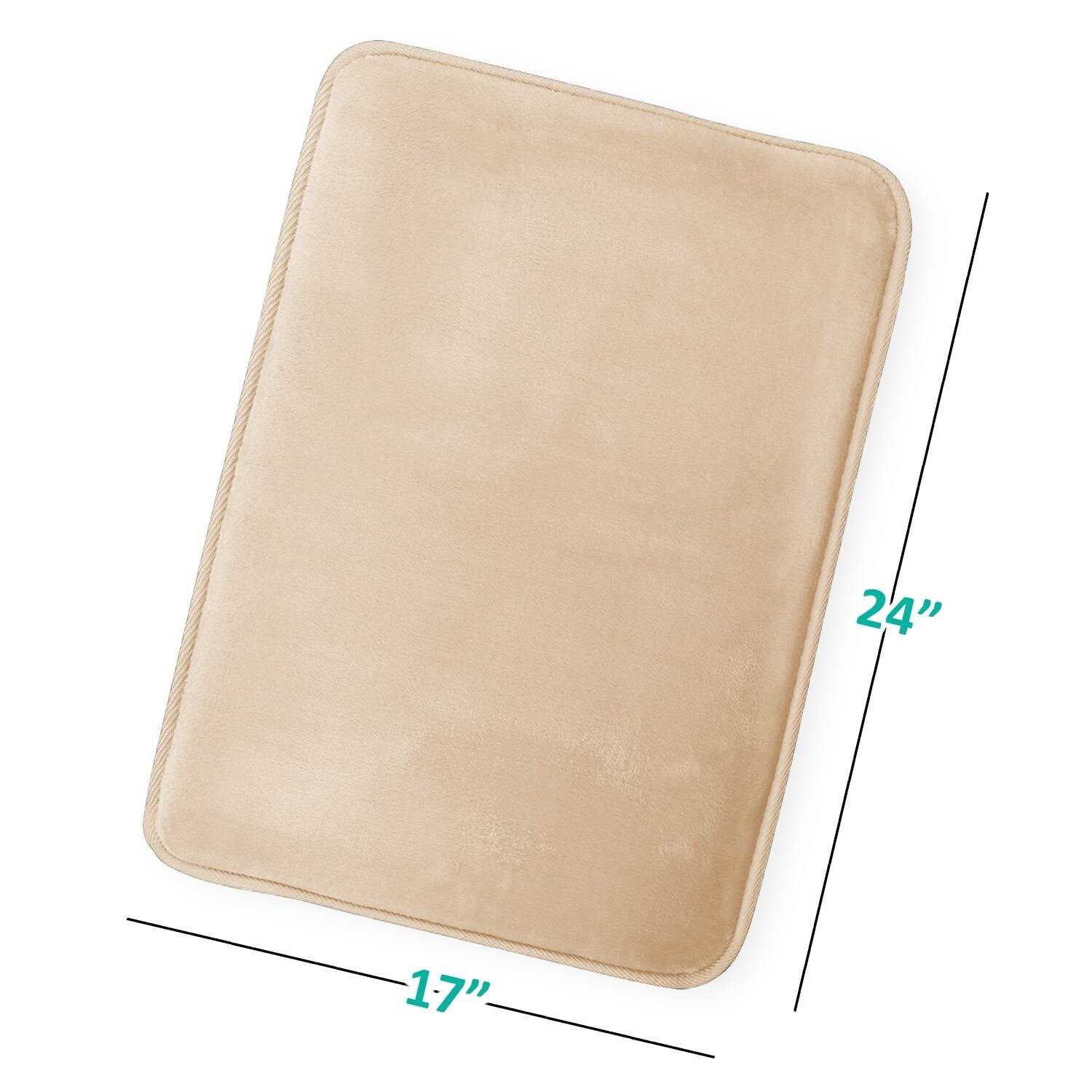 Clara Clark Bathroom Contour Rug, Ultra Soft Non Slip and Cozy - Image 3