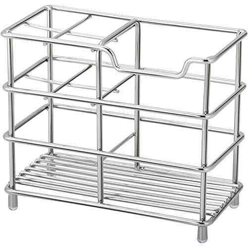 Urbanstrive 304 Stainless Steel Bathroom Toothbrush Holder Toothpaste Holder Stand Bathroom Accessories Organizer - Image 3
