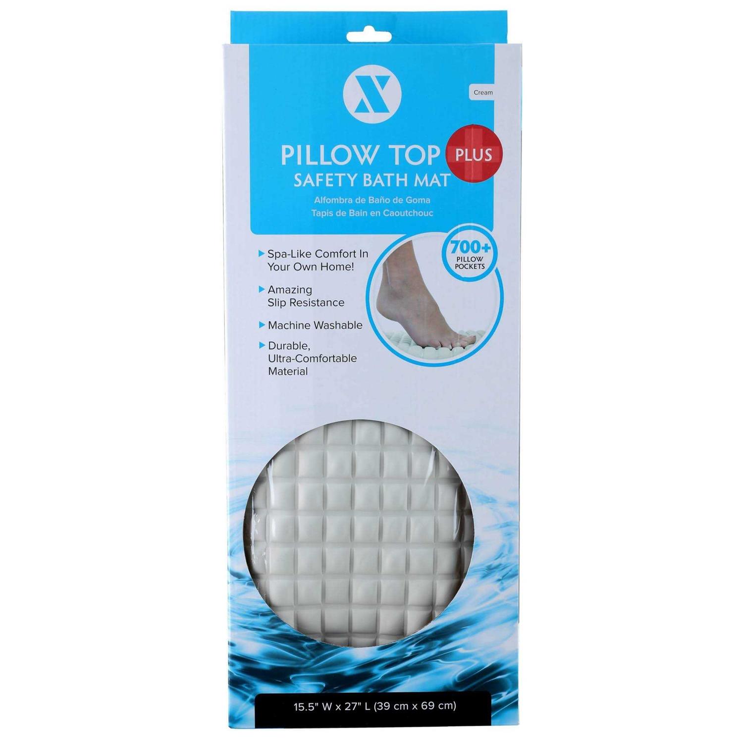 Slipx Solutions Cushioned Pillow Top Non-Slip Rubber Bathtub Mat - Image 5