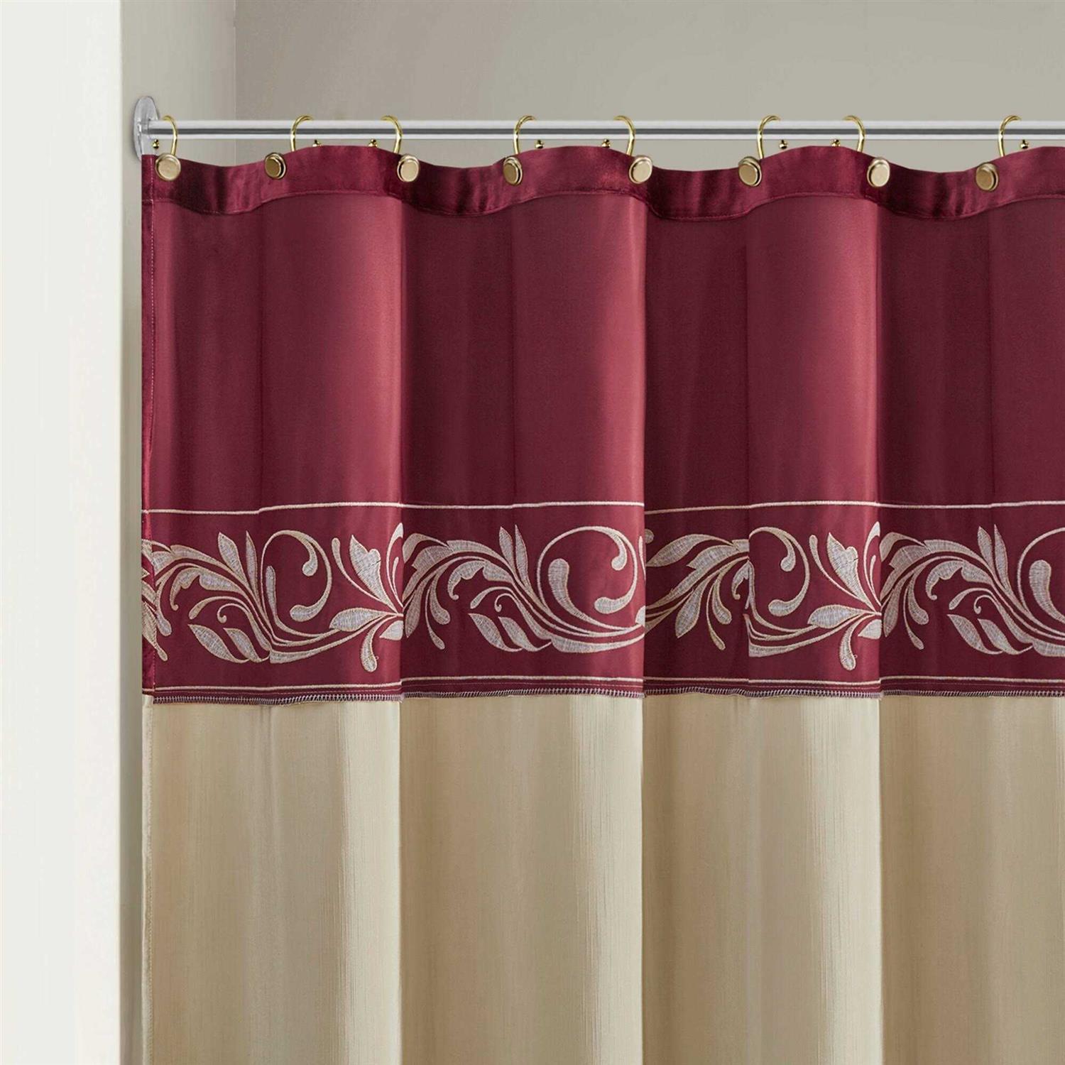 Croscill Classics Vicenza Embroidery Shower Curtain - Image 5