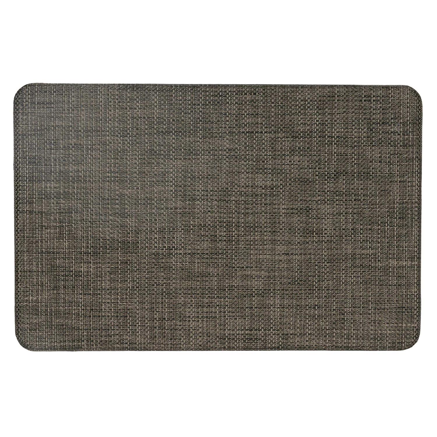 World Rug Gallery Textured Beige Anti-fatigue Mat - Image 4