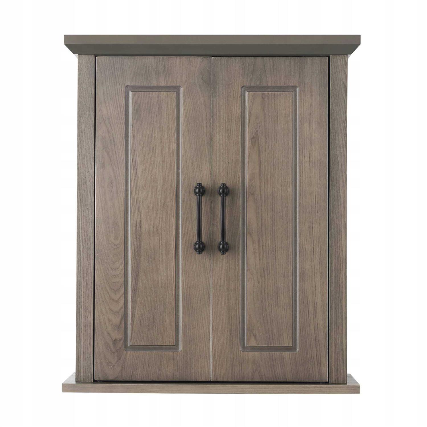 Teamson Home Russell Farmhouse Removable Wooden Wall Cabinet - Image 4