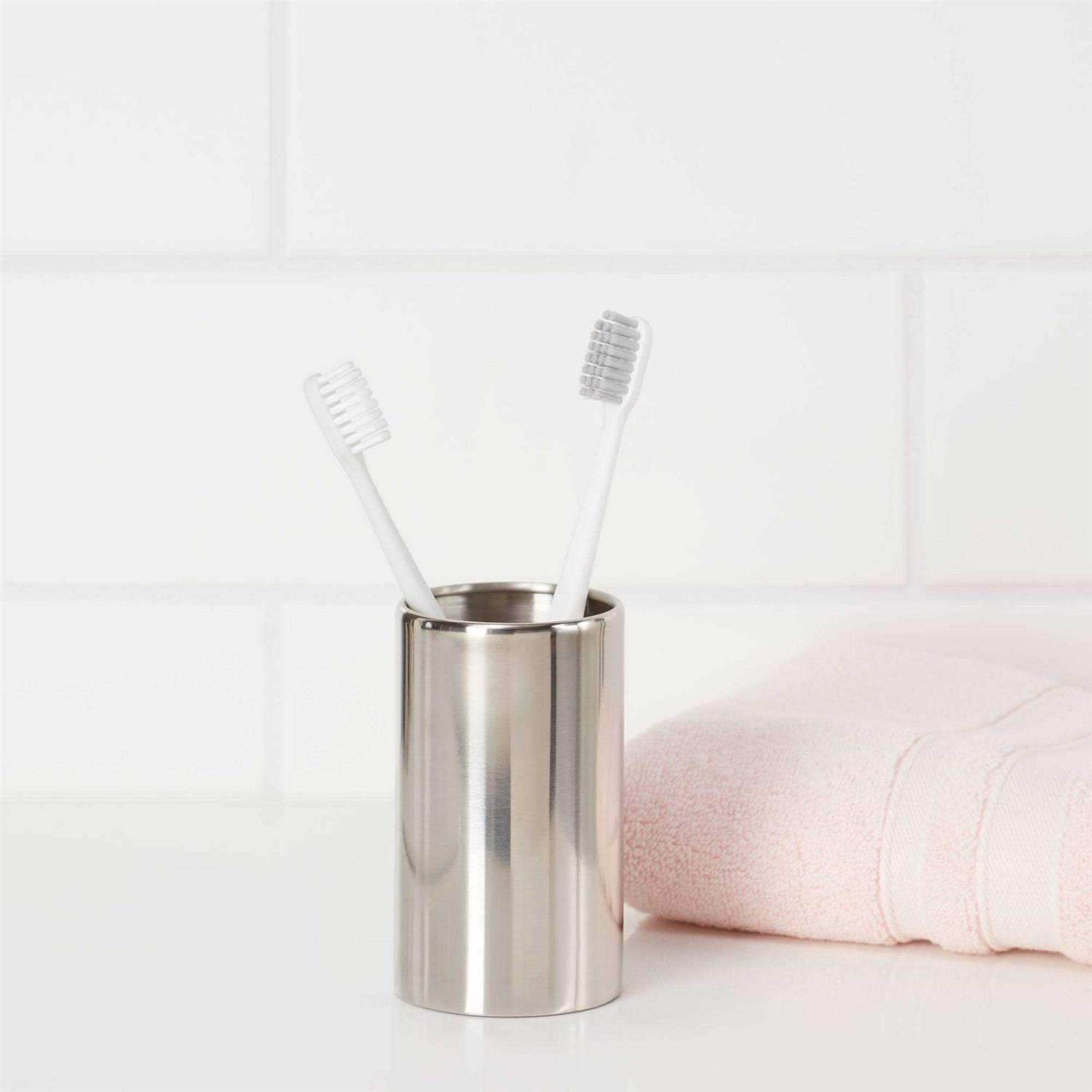 Threshold Brushed Stainless Steel Tumbler - Image 4