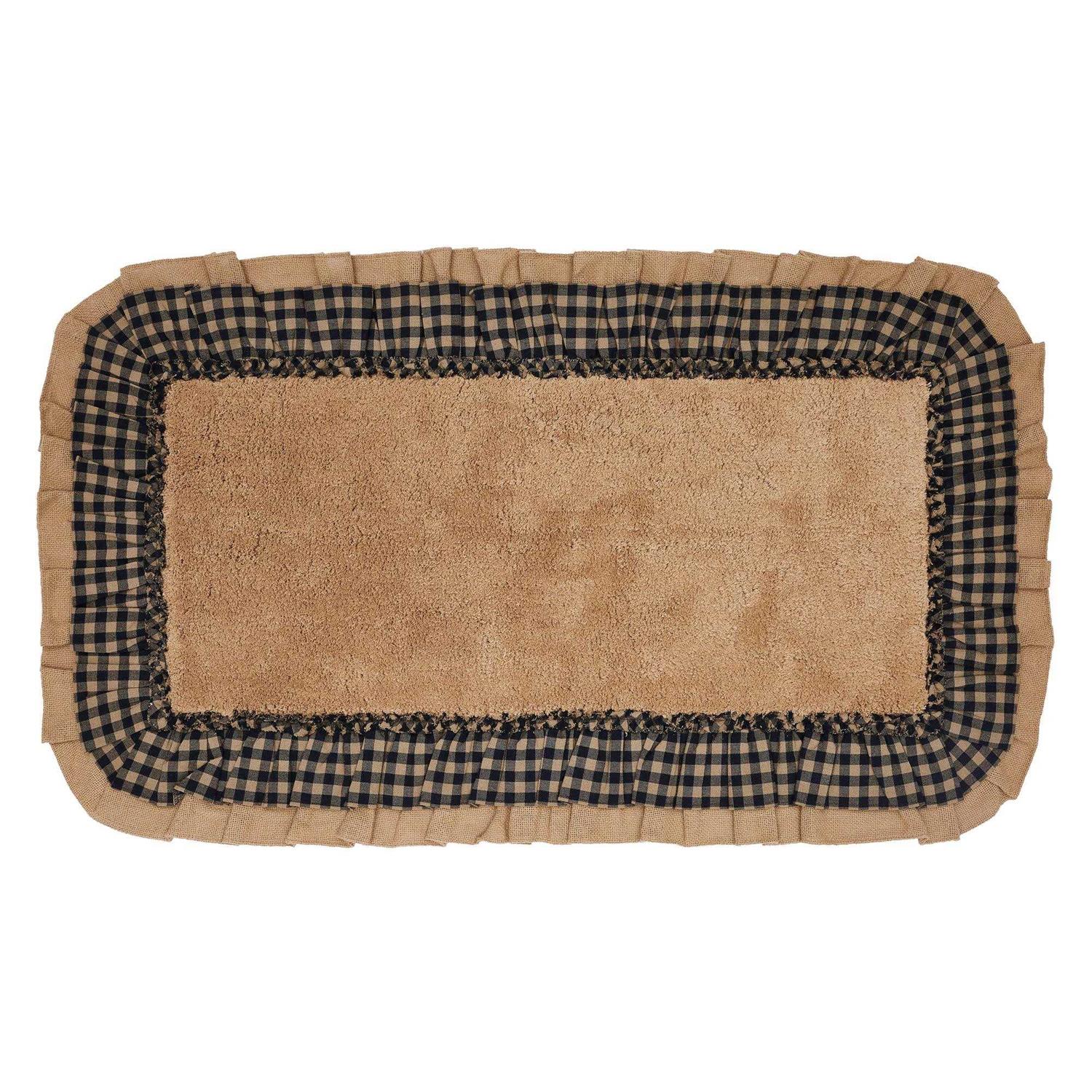 VHC Brands Burlap Bathmat VHC - Image 3