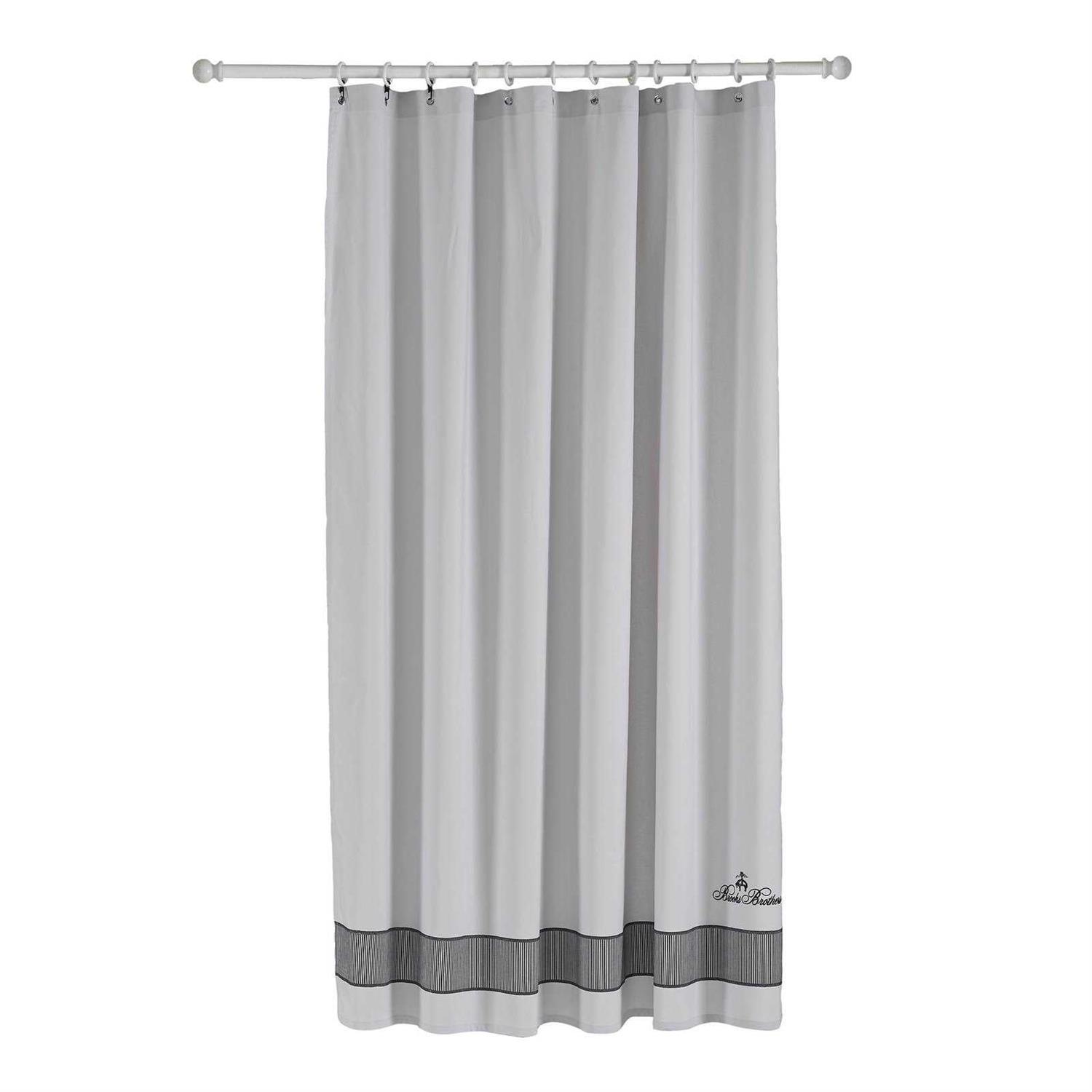 Brooks Brothers Fancy Border Shower Curtain - Image 3