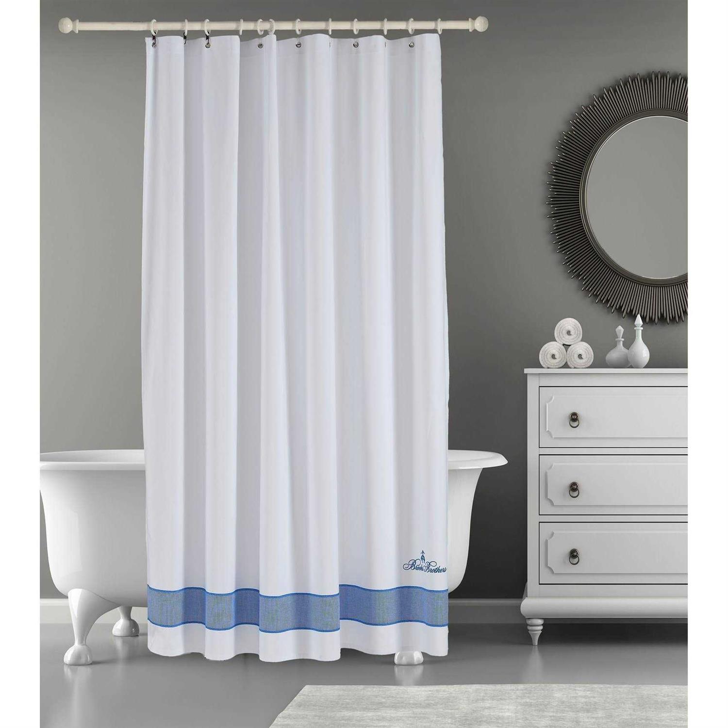 Brooks Brothers Fancy Border Shower Curtain - Image 4