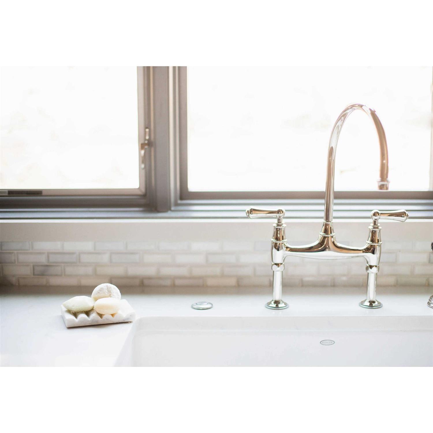 Creative Co-Op Carved Marble Soap Dish - Image 4