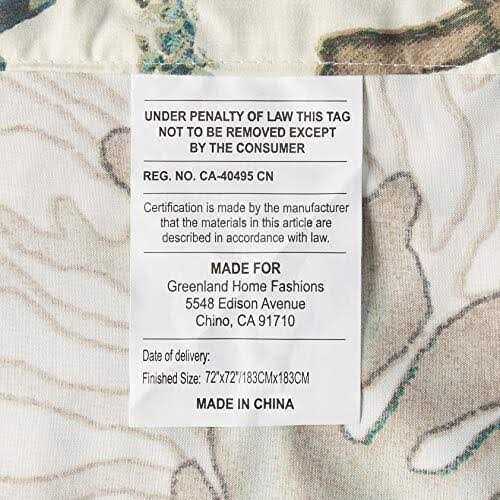 Barefoot Bungalow Atlantis Shower Curtain - Image 5