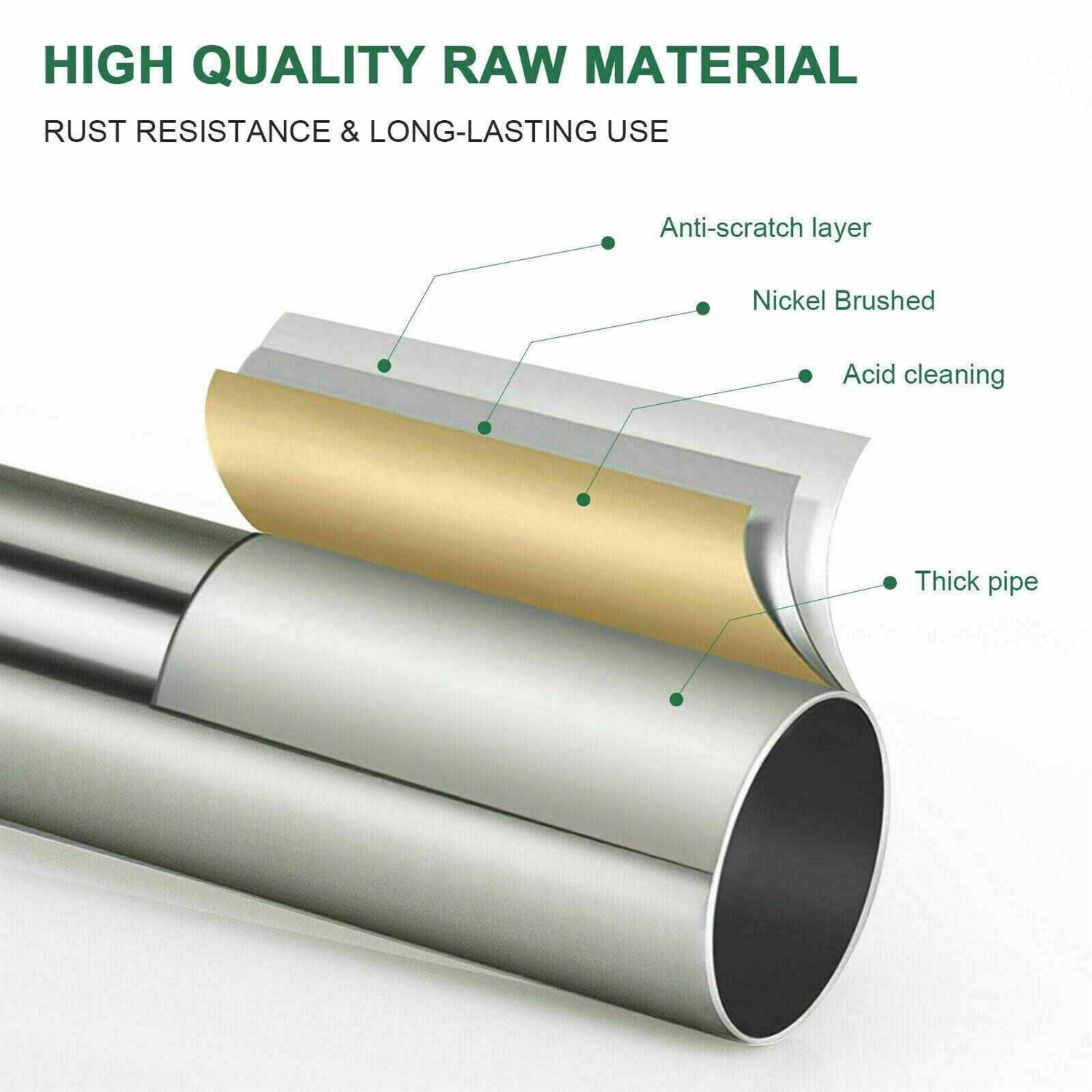 Three Posts Moffet Metal Tension and Inner Curtain Tension Rod - Image 4