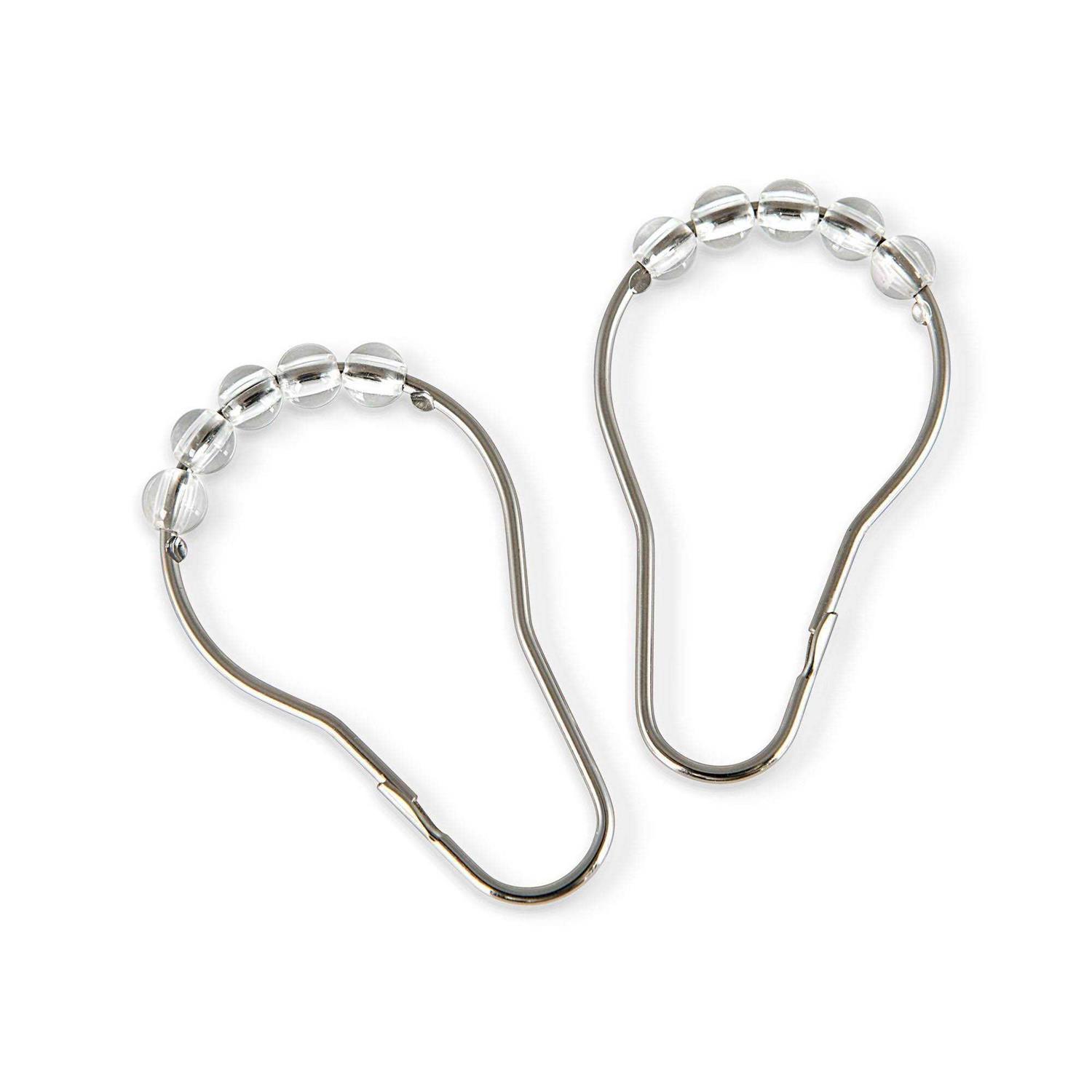 Allure Home Creations Radiant Border 13-Piece Peva Shower Curtain - Image 4