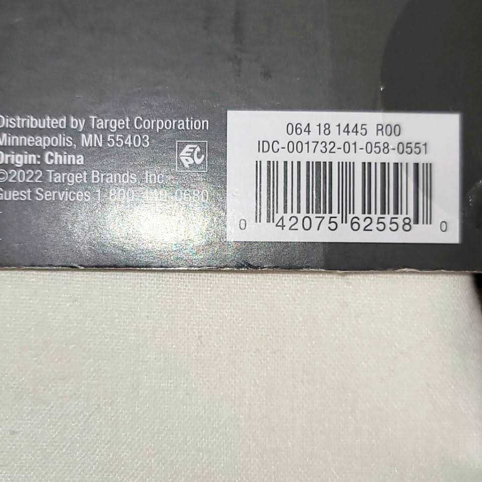 Threshold Gray Variegated Striped Shower Curtain - Image 5