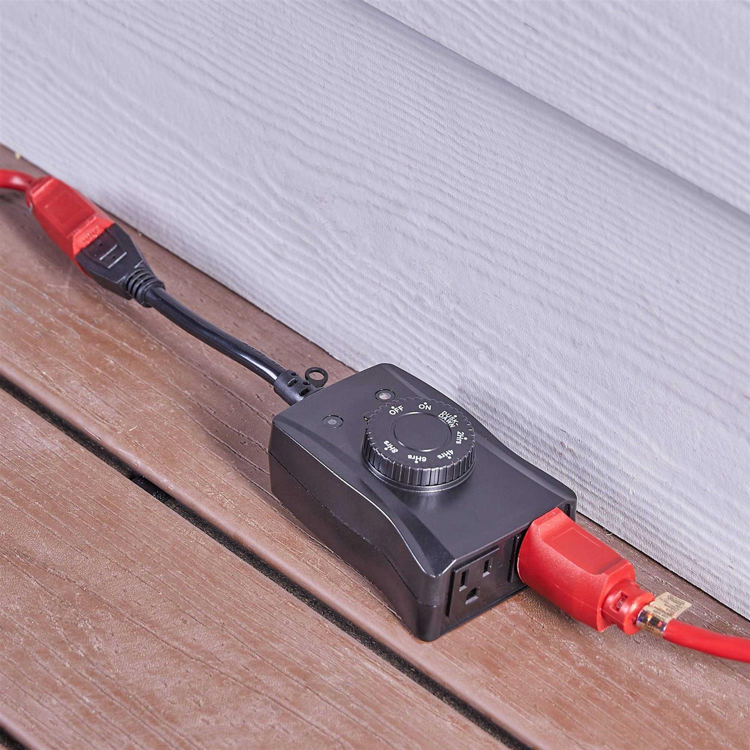 Utilitech 2 Outlet Black Plug-in Countdown Lighting Timer LTS-T5U - Image 5