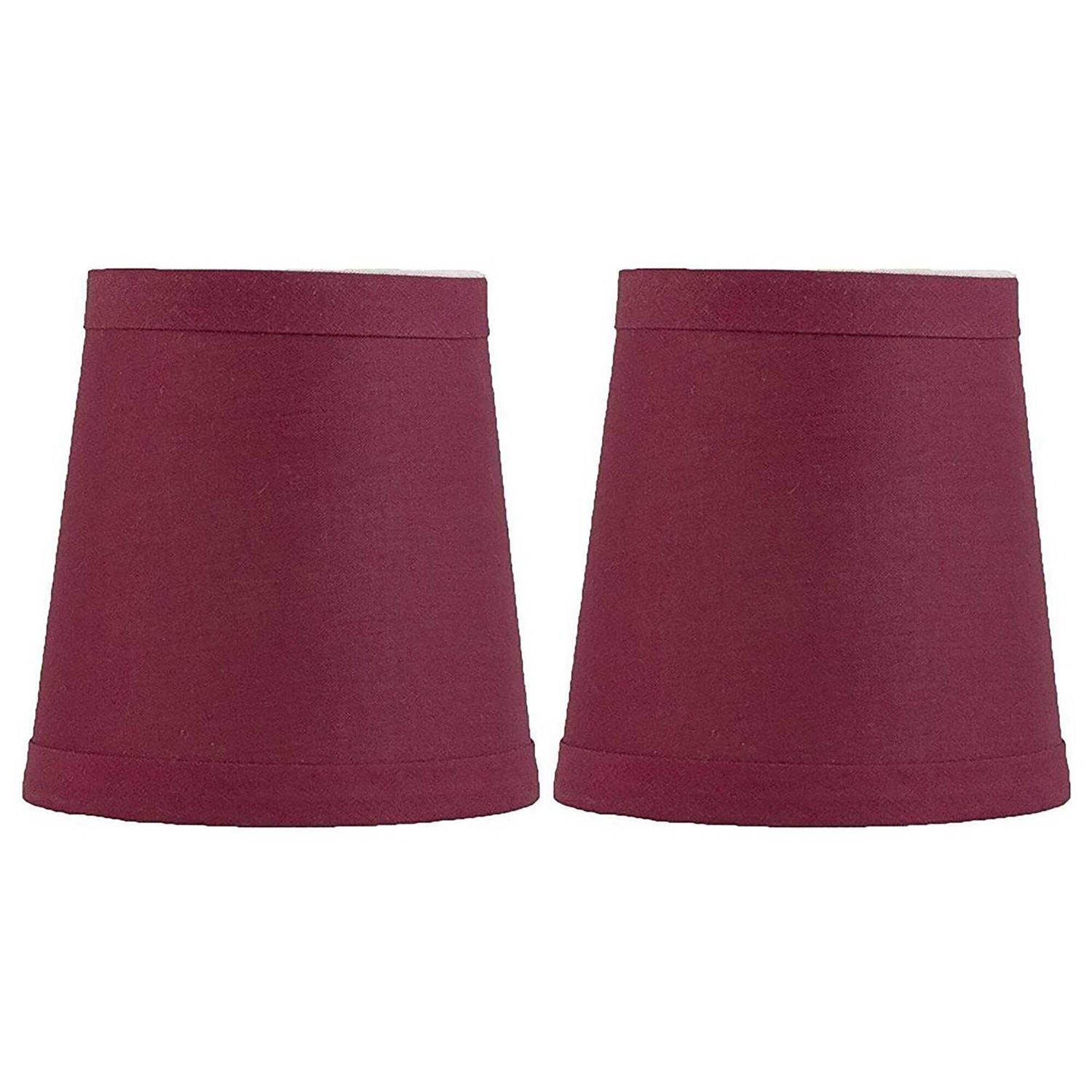 Urbanest Cotton Chandelier Lamp Shades 3x4x4 inch - Image 5