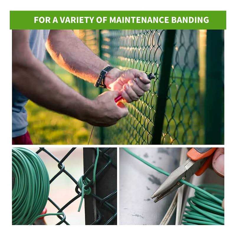 YDSL Soft Tie, Green Twist Garden Ties for Plants - Image 4